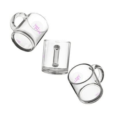 Inspirational Glass Mug - 10oz 'Be Girl Pwr'd'