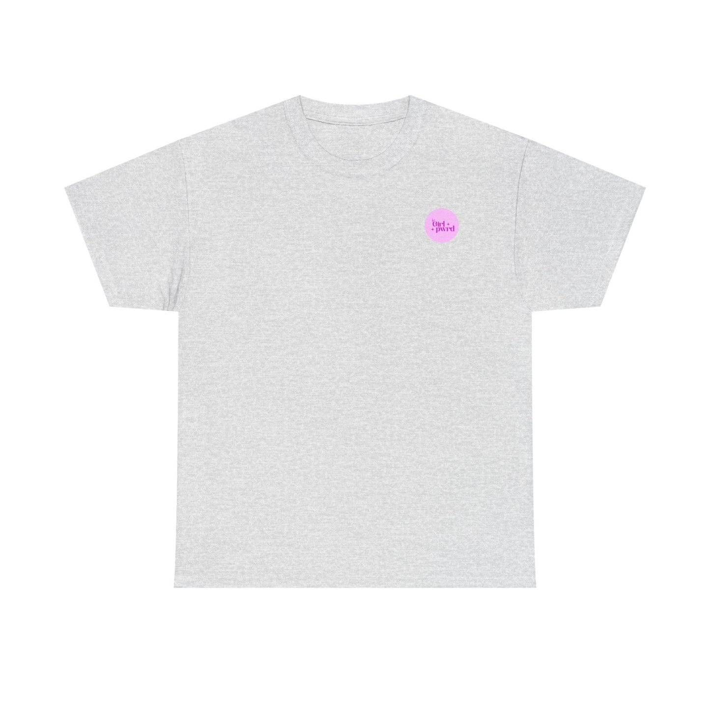 Inspirational Unisex Heavy Cotton Tee - 'be Girl pwrd'