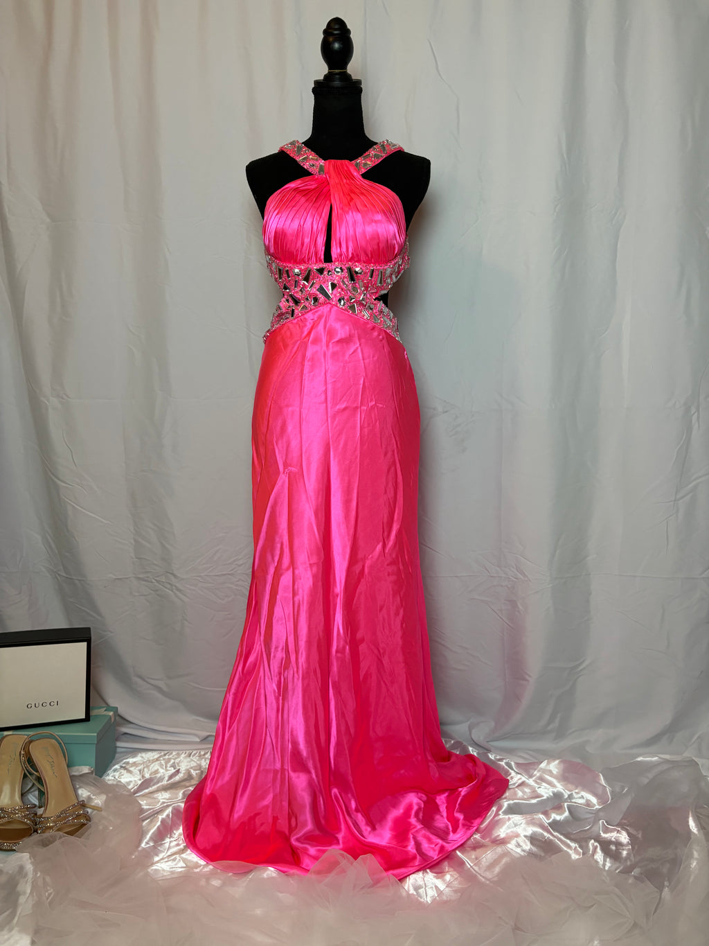 Hot Pink Betsy E Adam Dress - Size 4