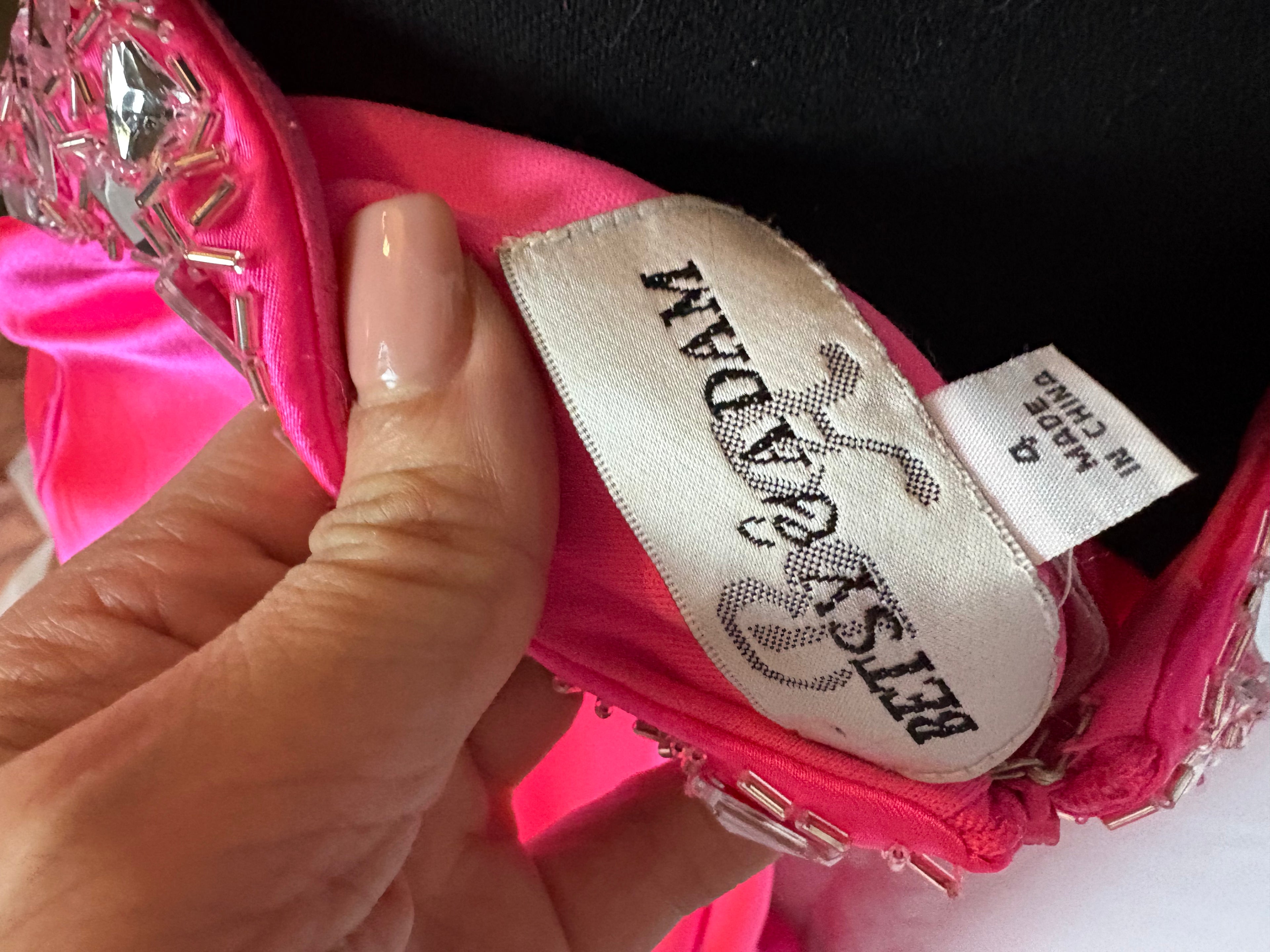 Hot Pink Betsy E Adam Dress - Size 4