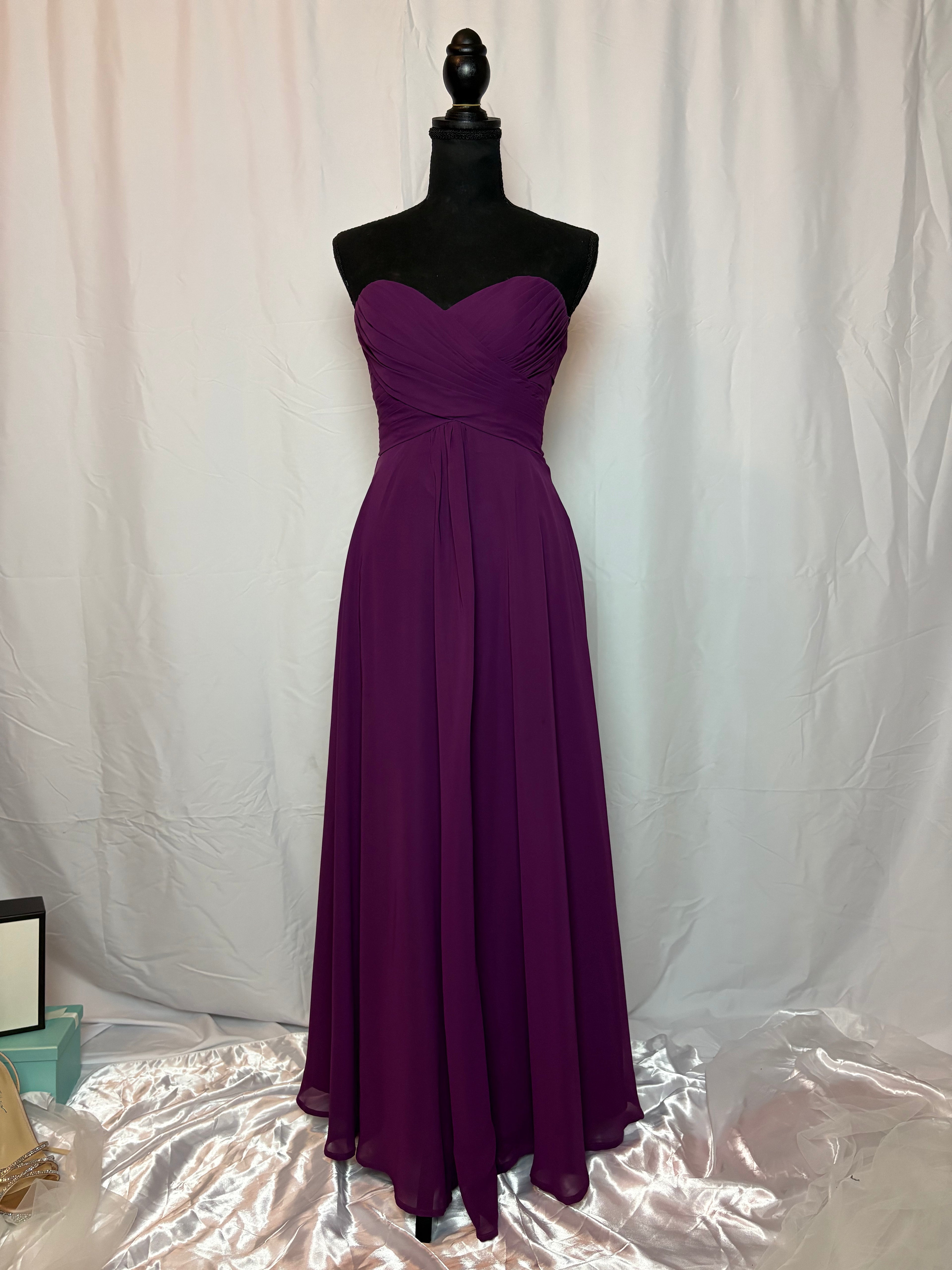 Plum Gown Allure Gowns - Size 2