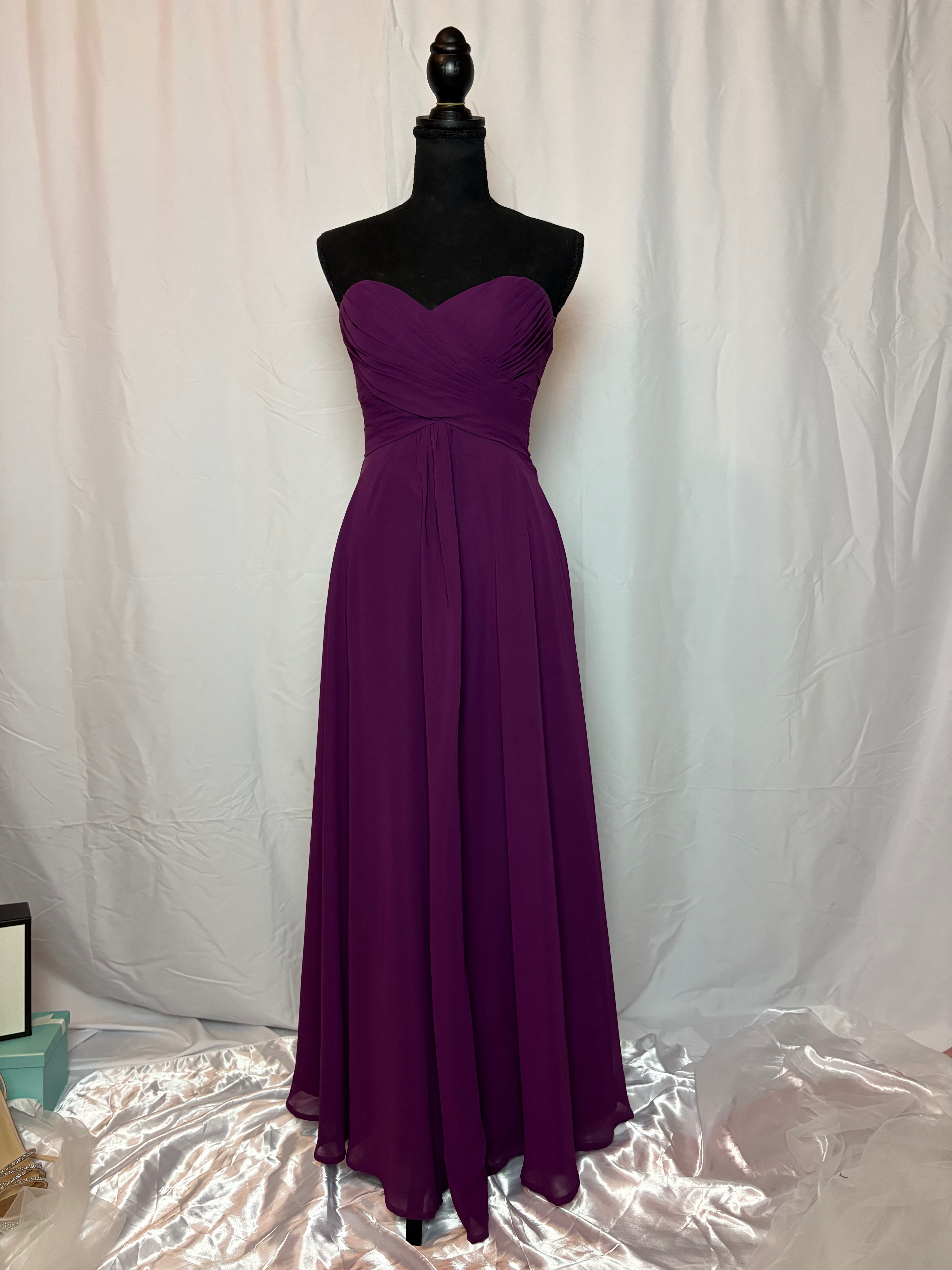 Plum Gown Allure Gowns - Size 2