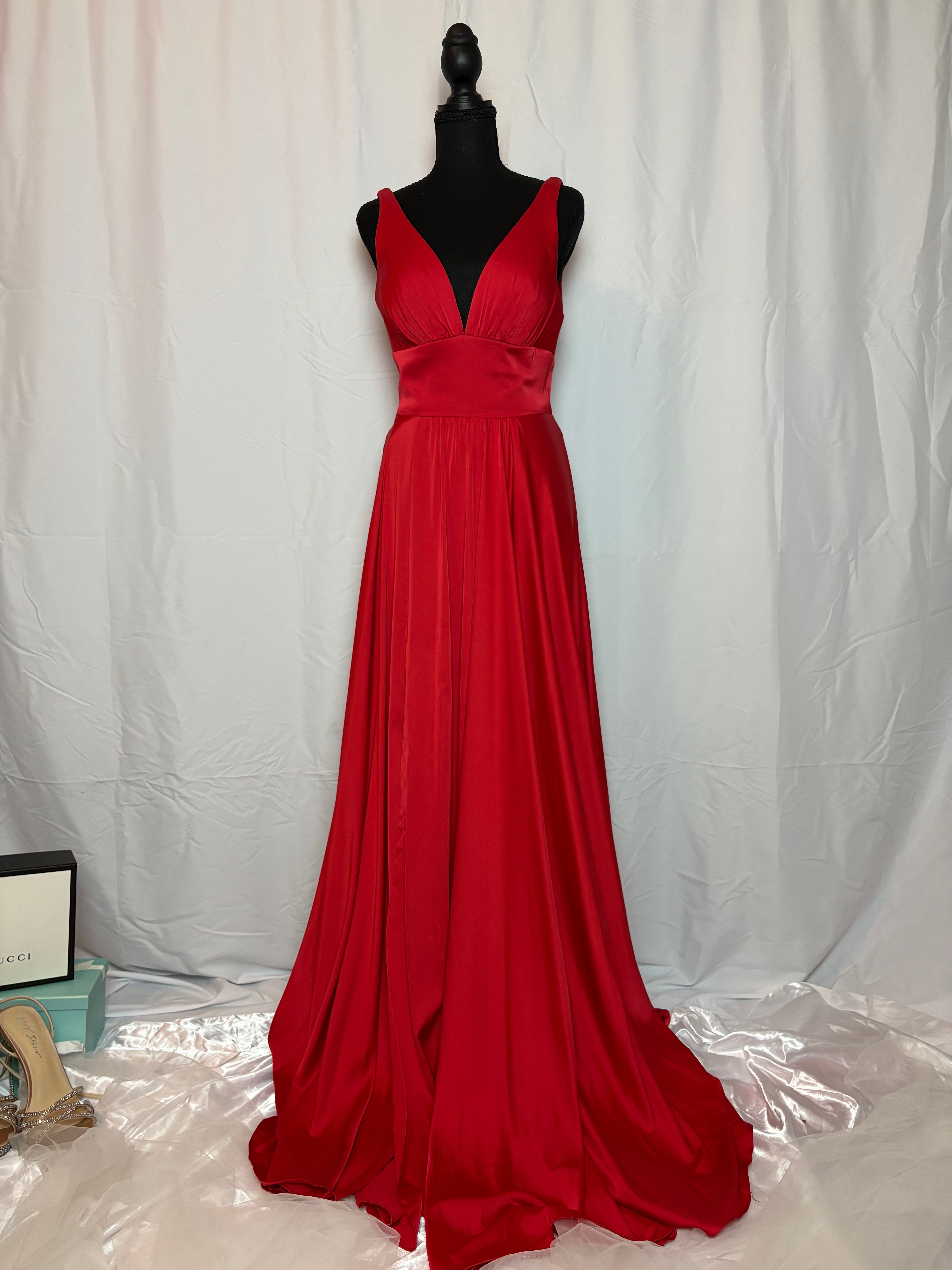 Cherry Red Cinderella Dress - Size 6