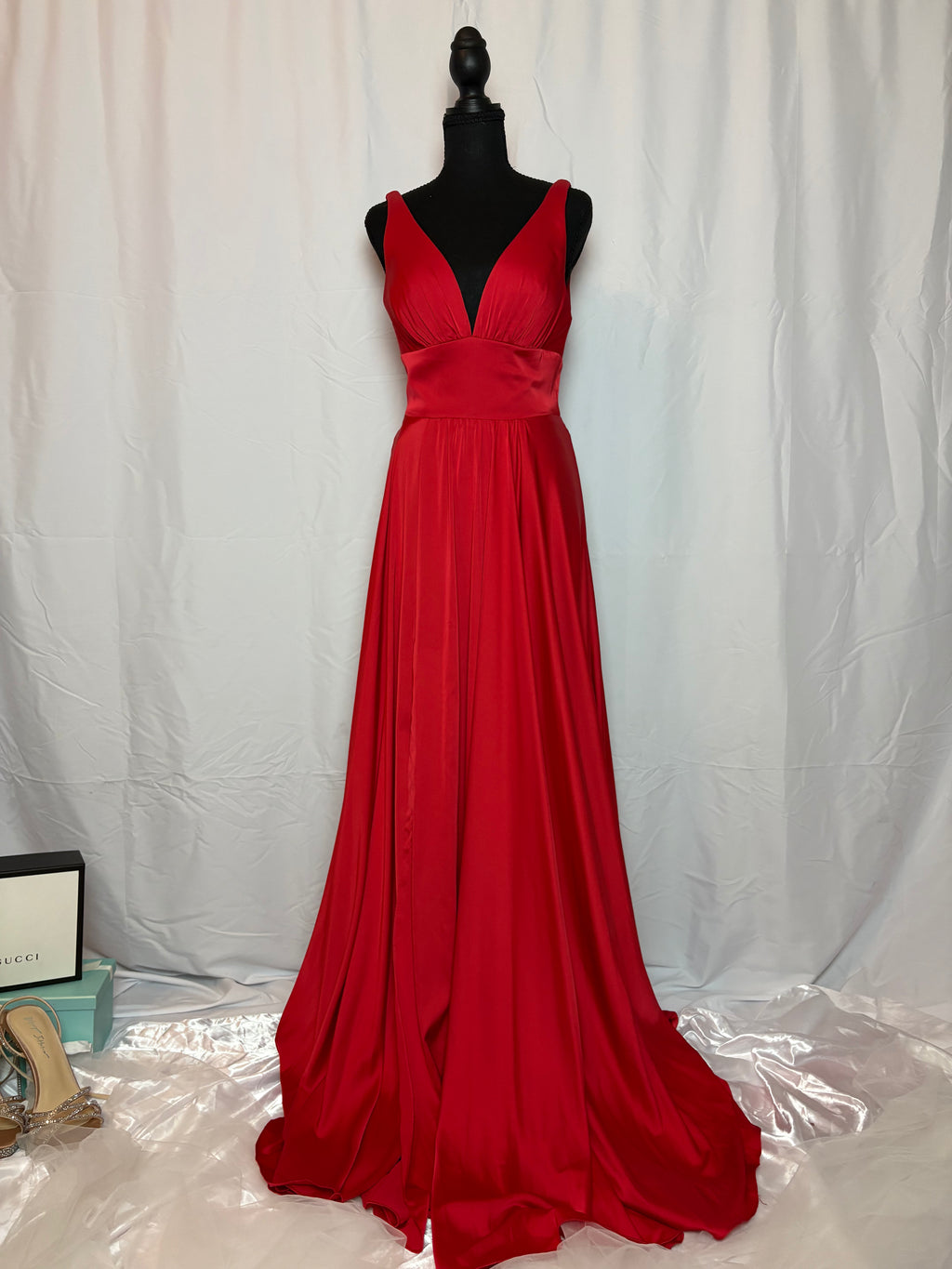 Cherry Red Cinderella Dress - Size 6