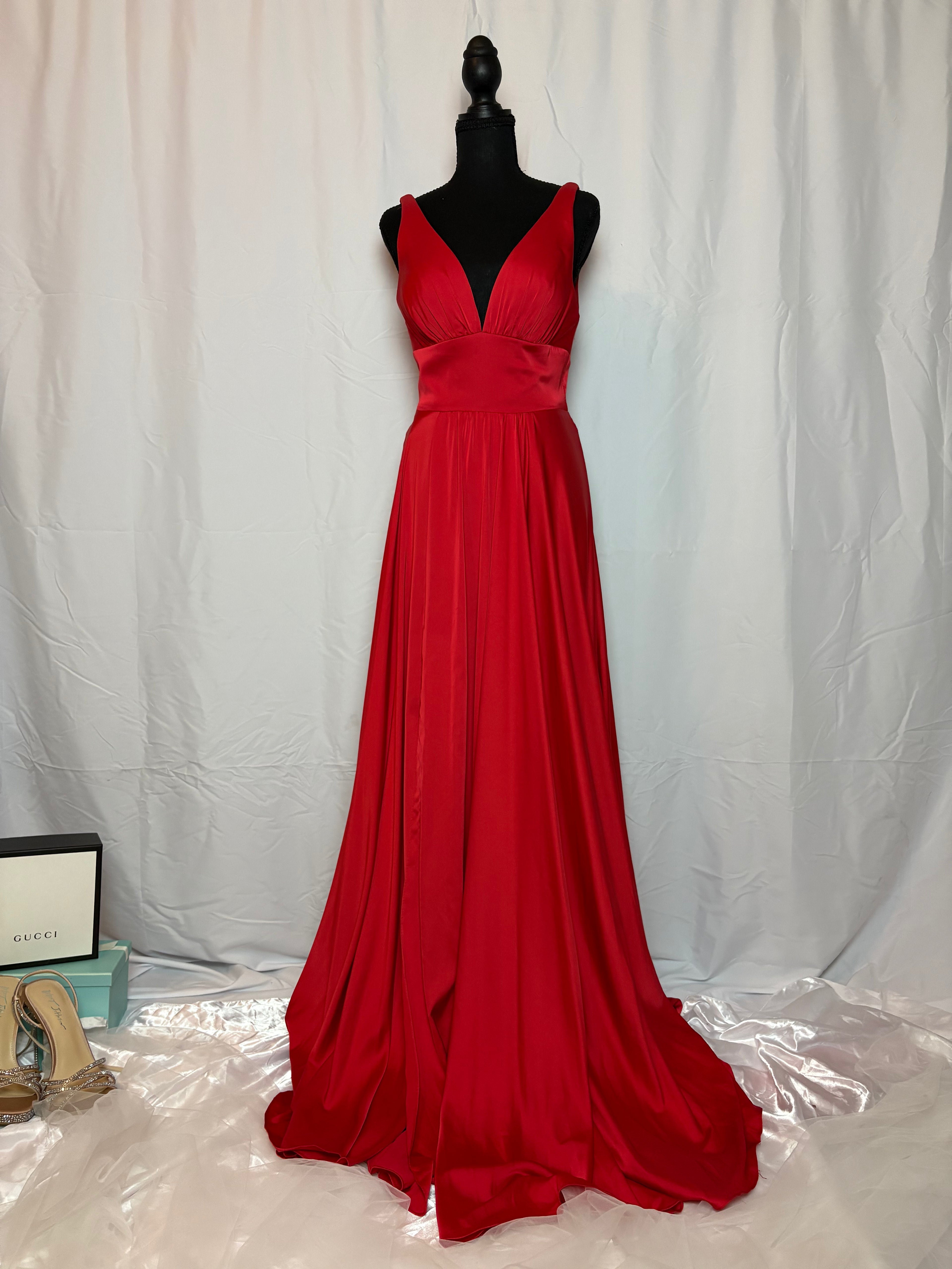 Cherry Red Cinderella Dress - Size 6