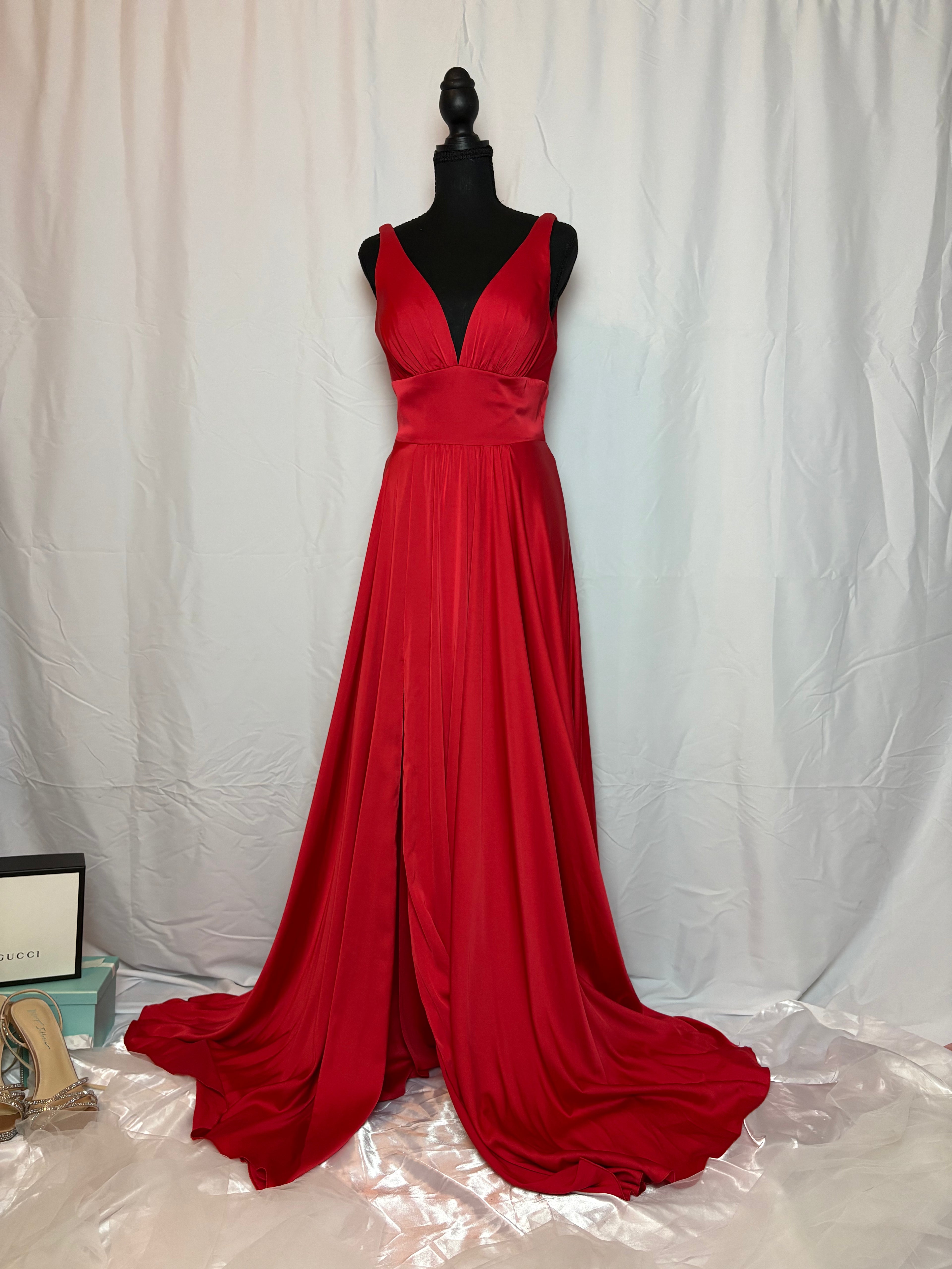 Cherry Red Cinderella Dress - Size 6